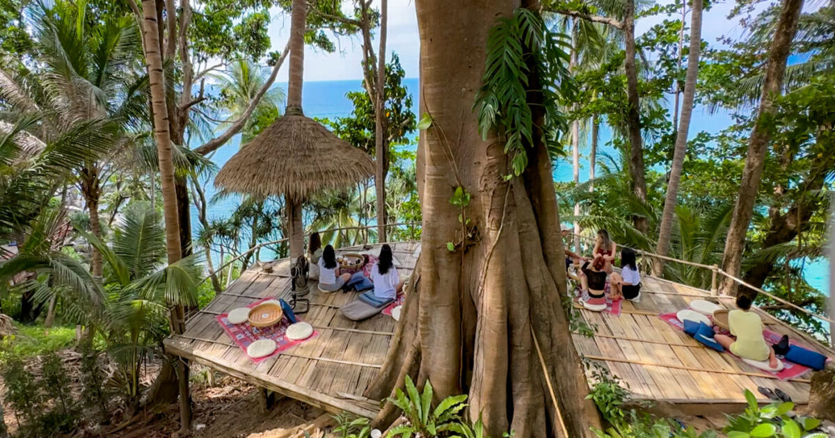 A Blanket & A Pillow in Kata Beach