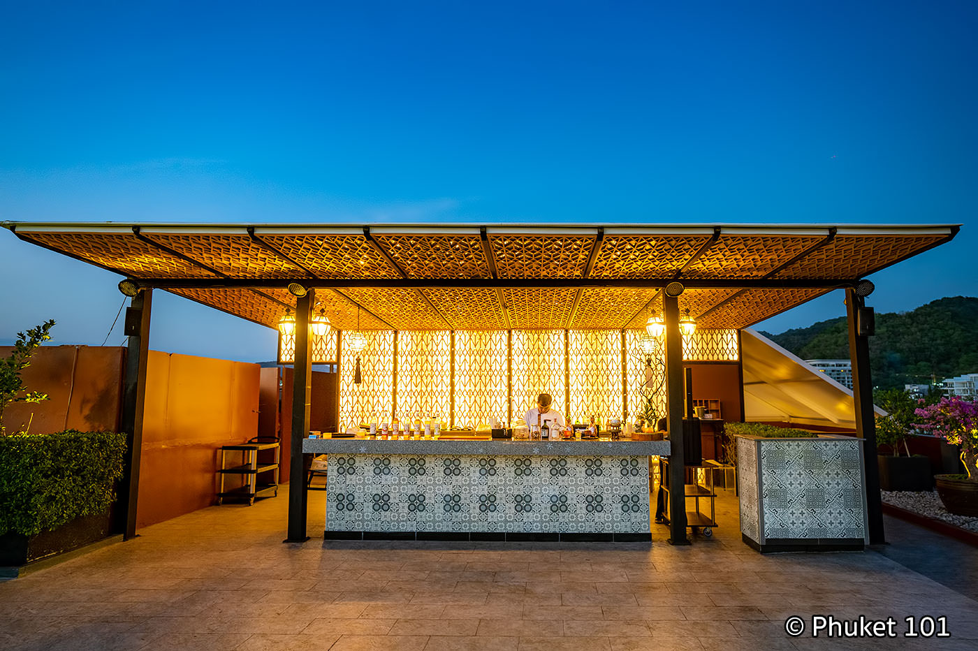 The Dim Sun rooftop bar at Avista Grande Phuket Karon