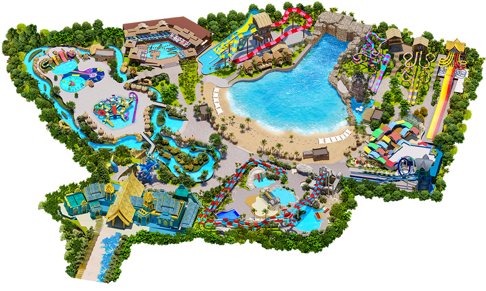 Andamanda Water Park Site Map