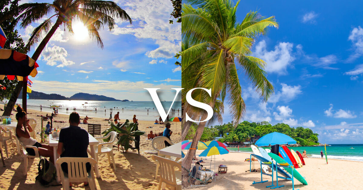 Kata Beach vs Patong Beach