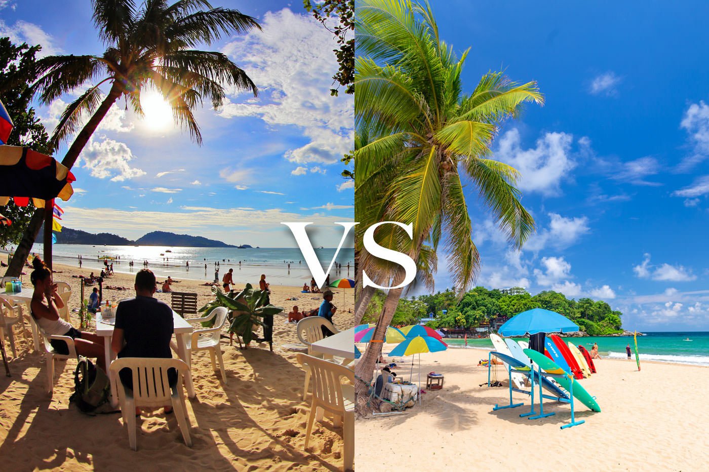 Kata Beach vs Patong Beach