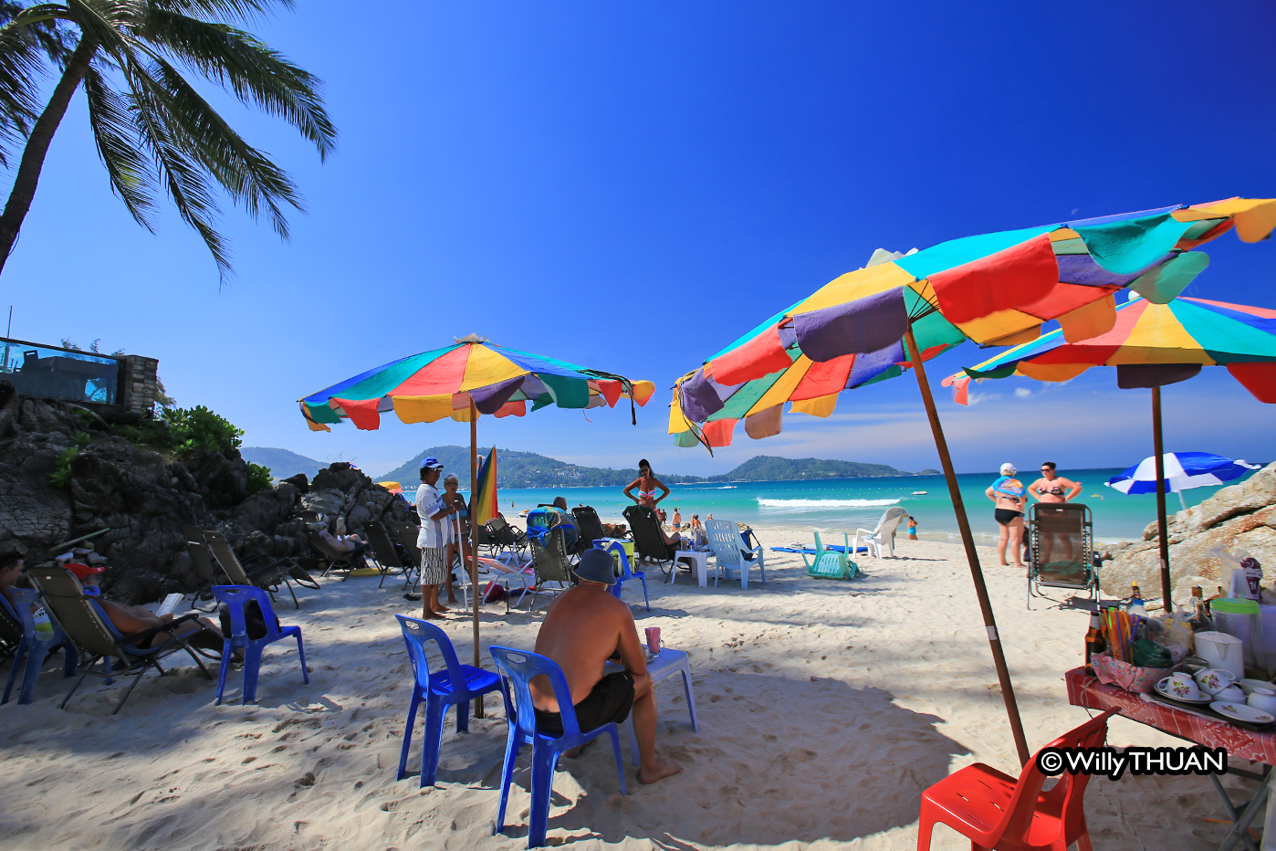 Patong Beach in front of Novotel Phuket