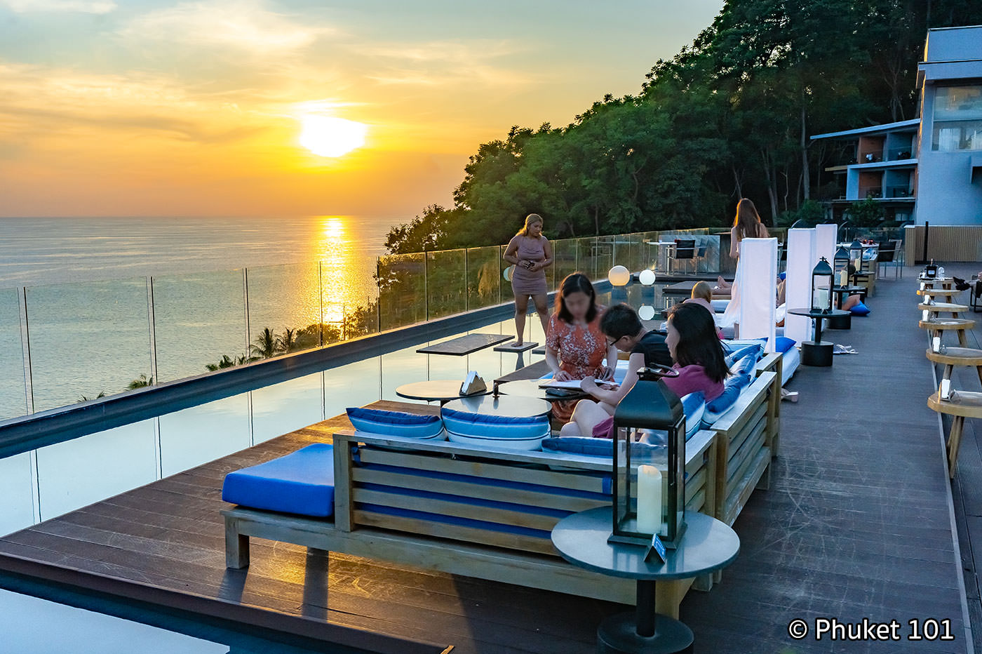 Malika Terrace and Sky Bar at Kalima Resort in Phuket