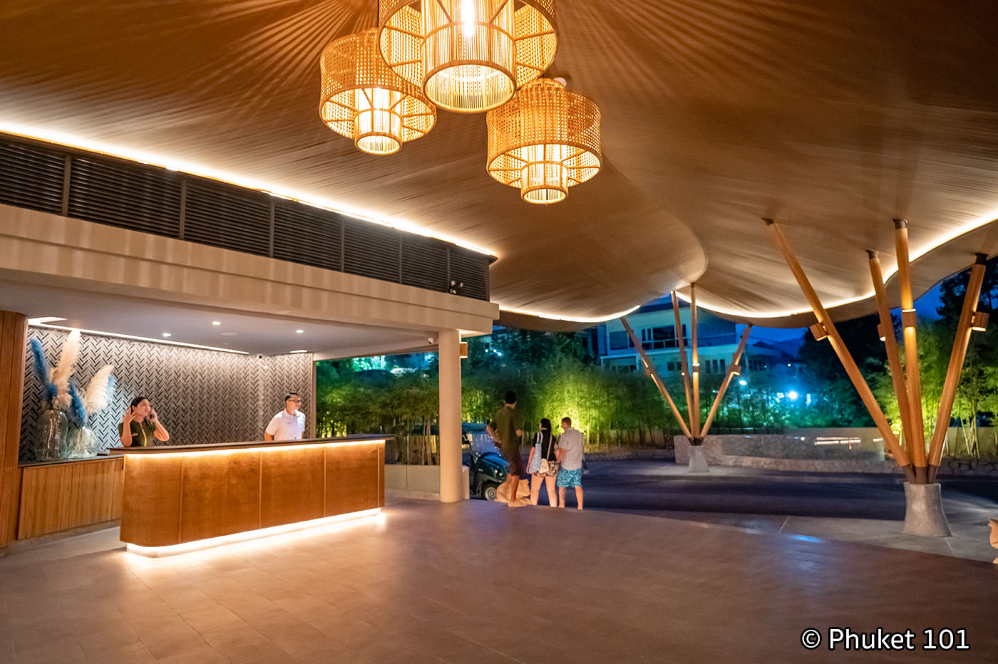 noku phuket reception