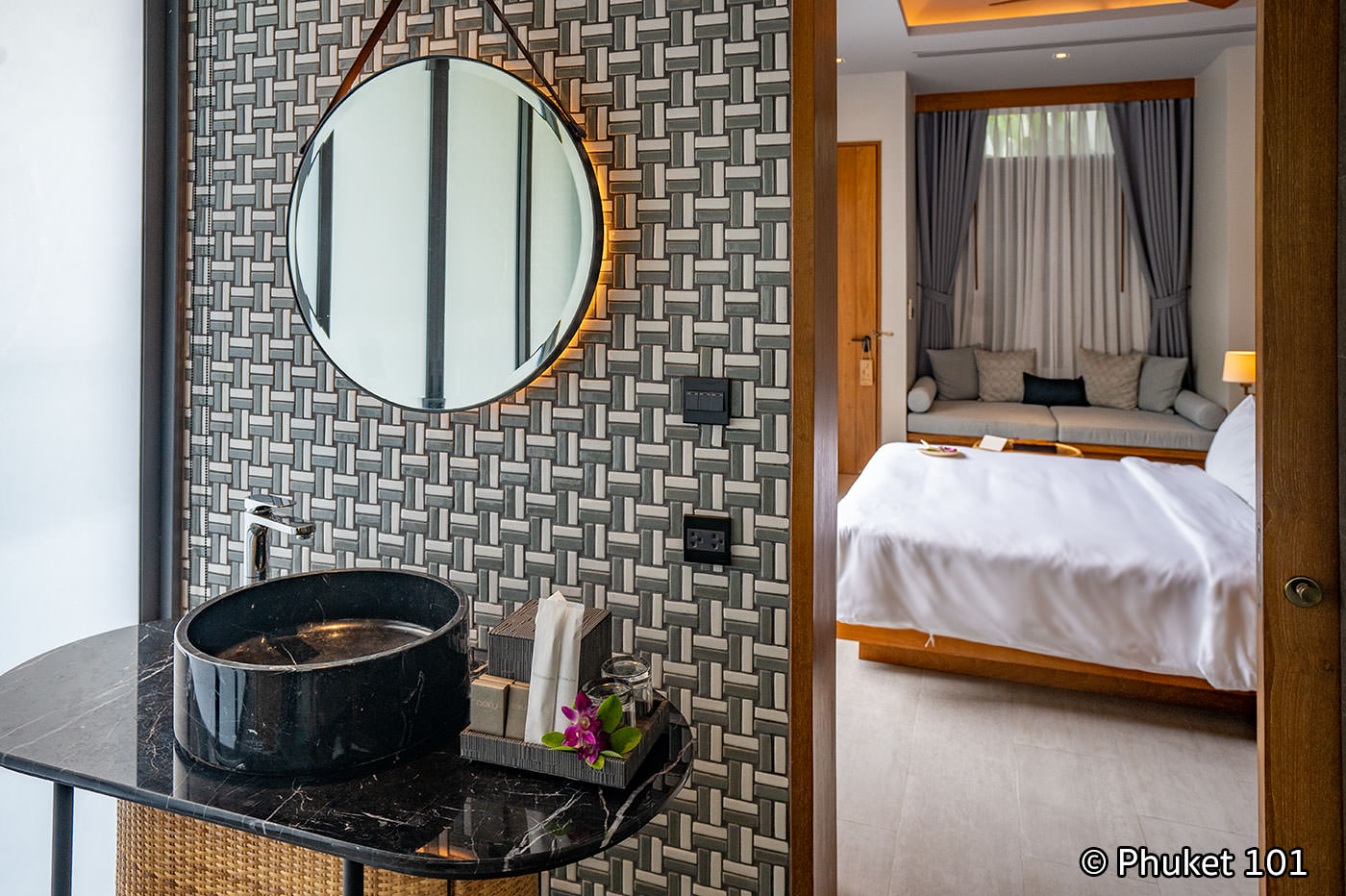 noku phuket pool villa bathroom