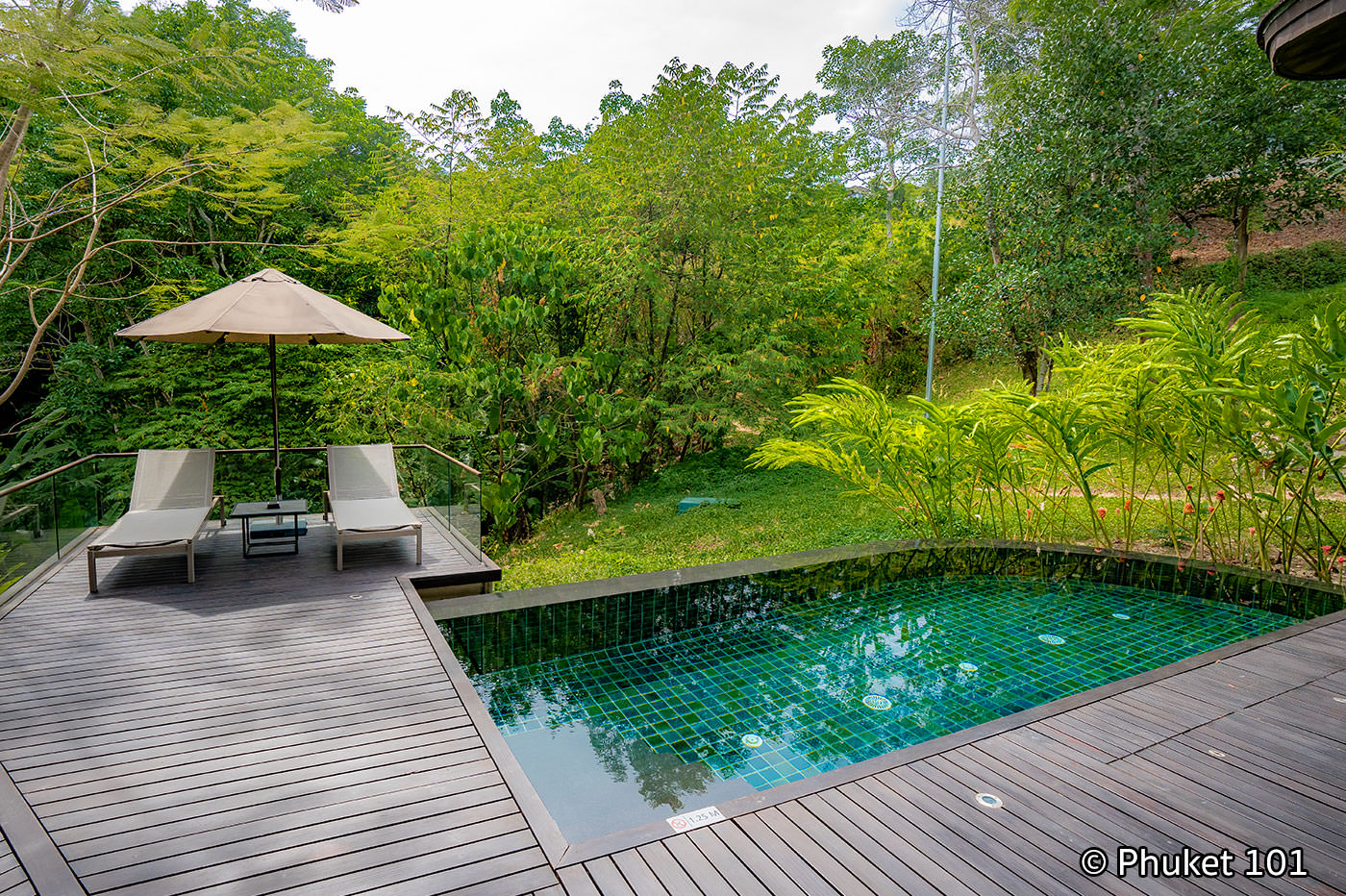noku phuket pool villa swimming pool