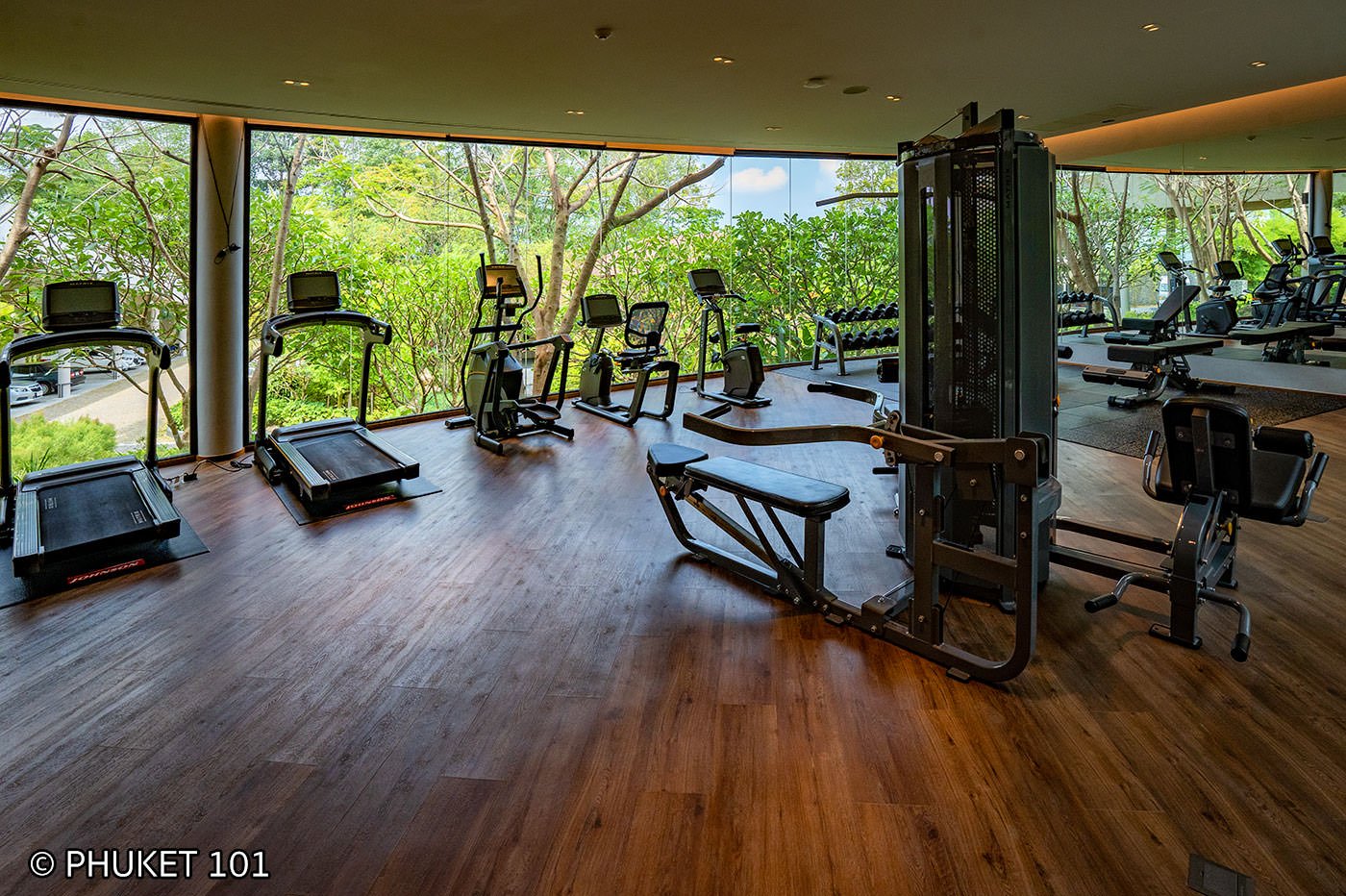 Noku Phuket fitness room