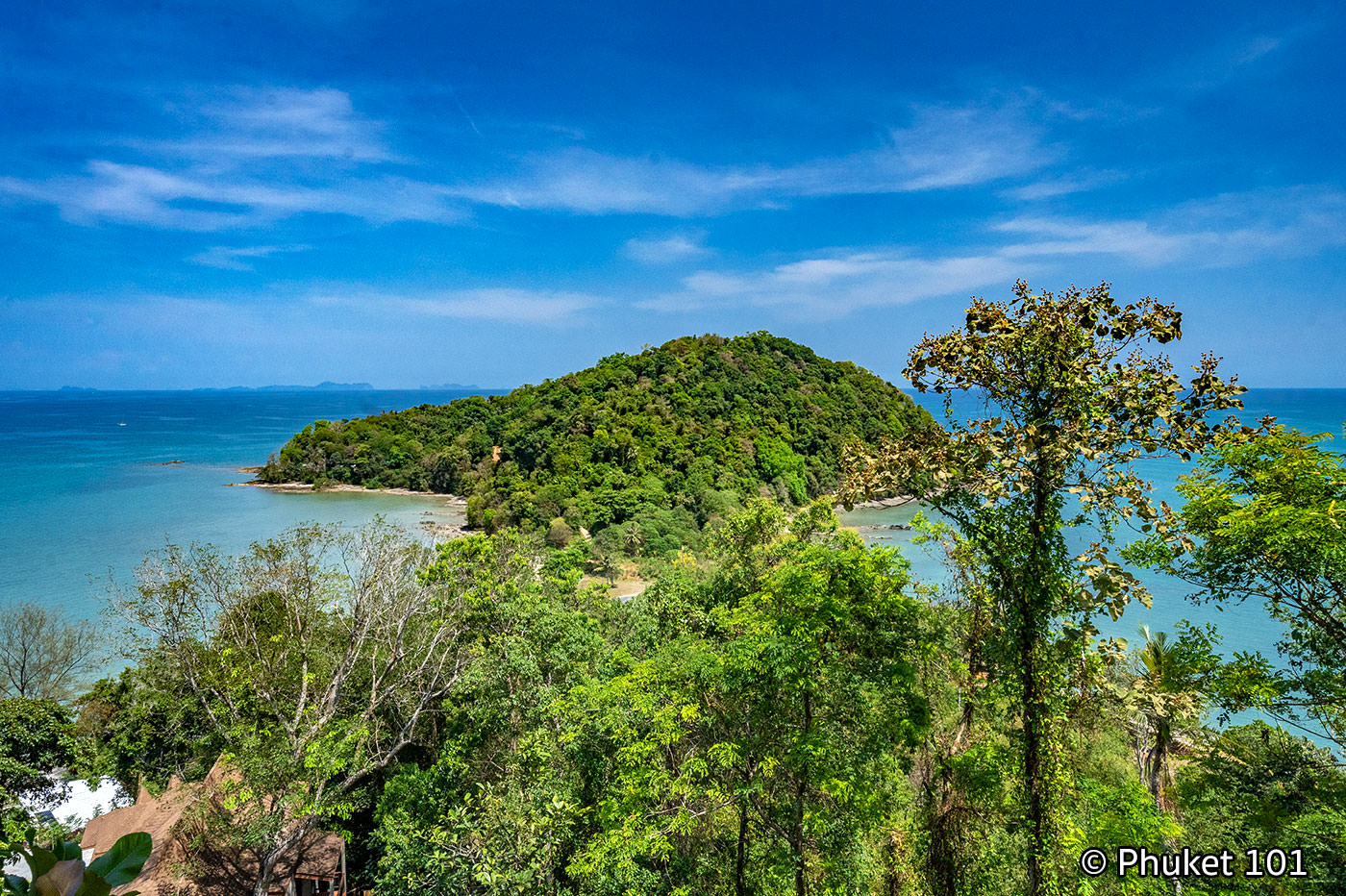 Starbucks rooftop on Koh Sirey in Phuket