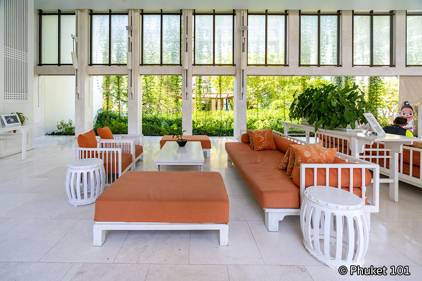 The lobby at Proud Phuket