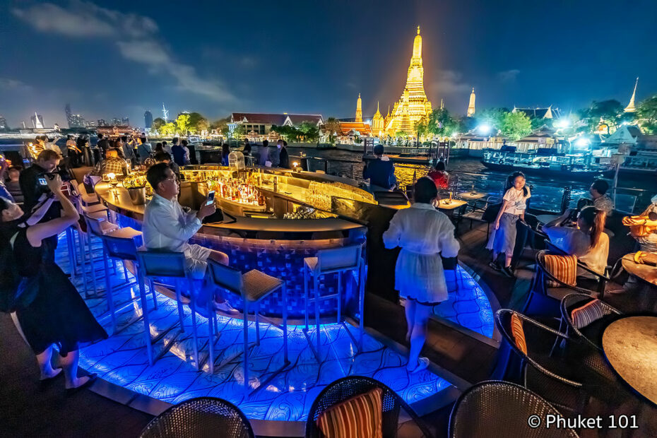 Safran-Dinner-Kreuzfahrt mit dem Banyan Tree Bangkok