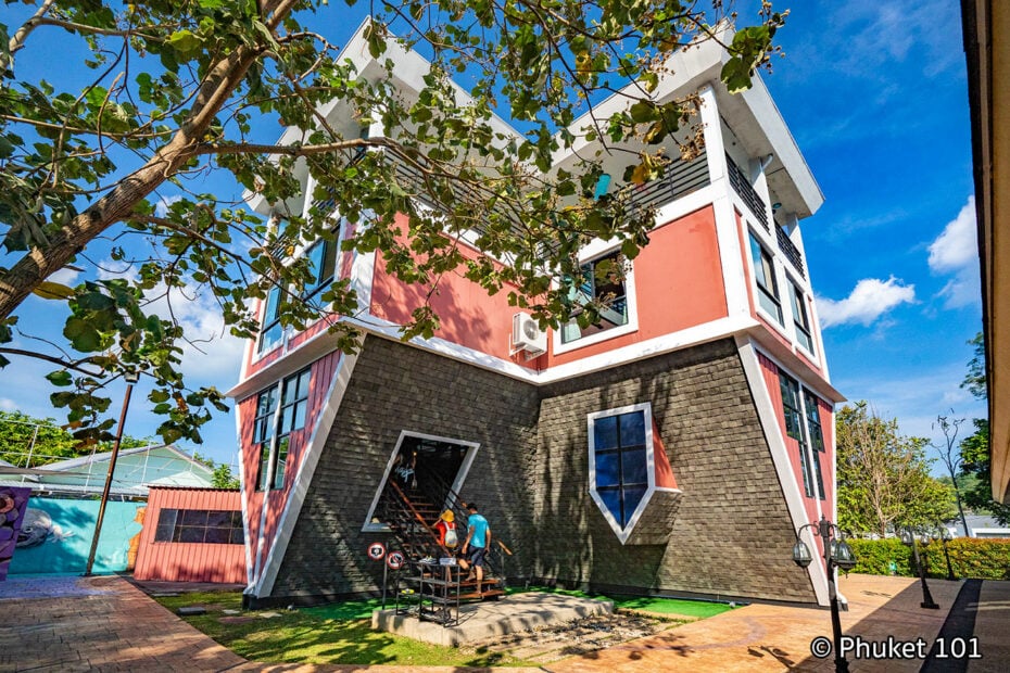 The Upside Down House in Phuket Town