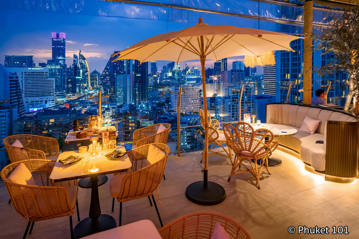 Pastel Rooftop Bar and Restaurant in Bangkok - PHUKET 101