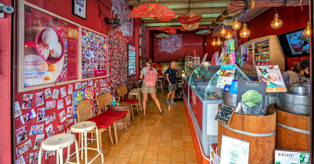 Thaivetro Ice Cream in Phuket Town