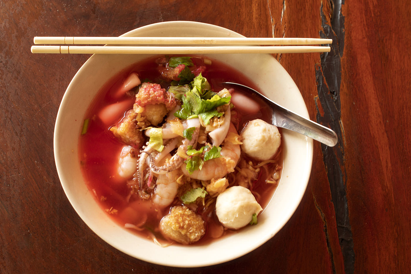 Yen Ta Fo Noodle Soup