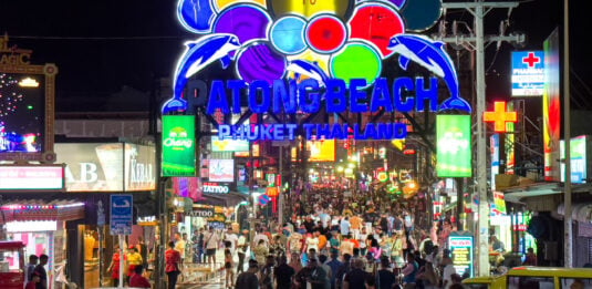 Bangla Road in Patong Beach