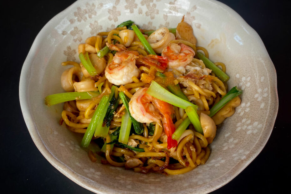 Mee Hokkien Noodles in Phuket