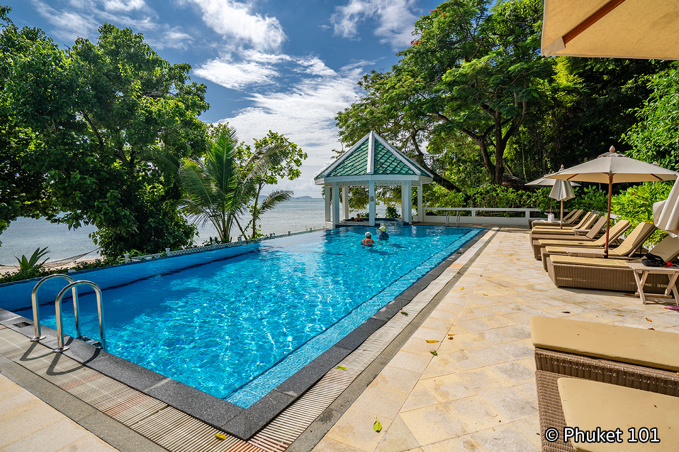 panwa beach phuket second pool