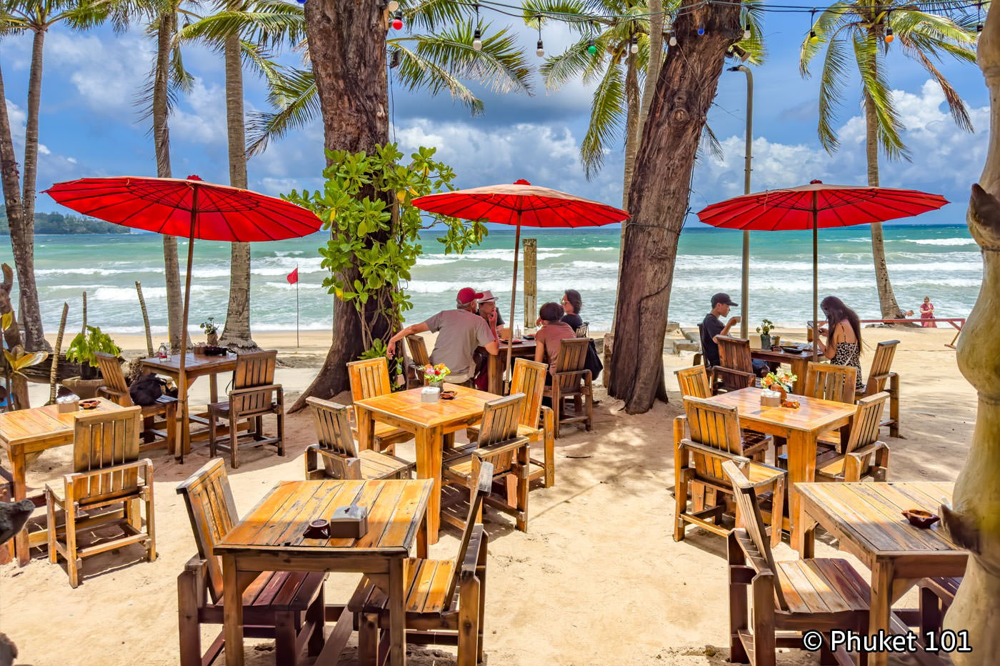 Nanork Seafood restaurant in Kamala Beach, Phuket