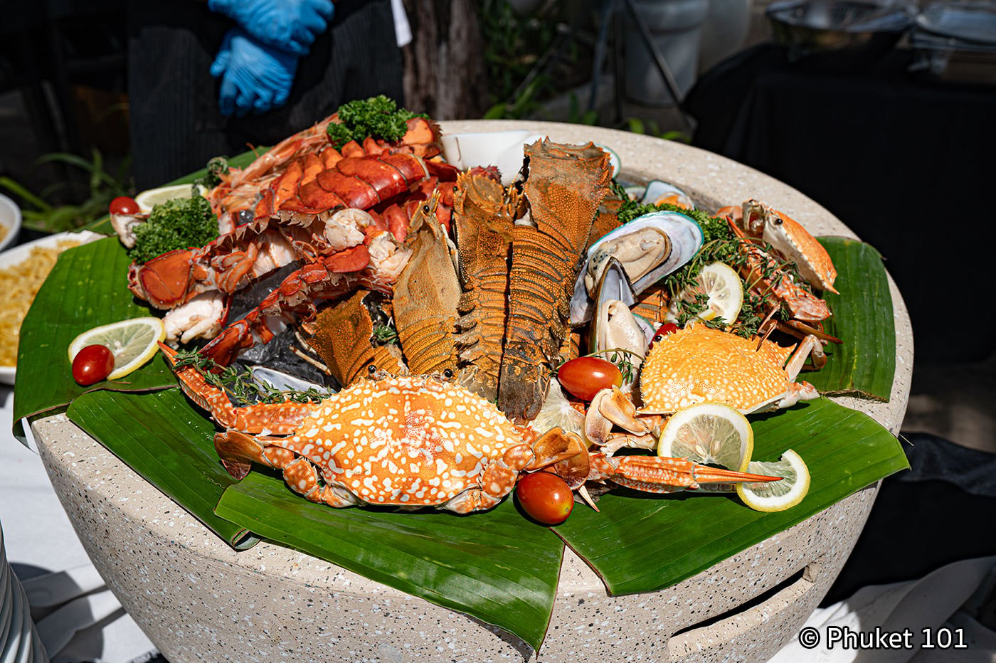 Sunday Brunch at The Beach Phuket at Arinara Resort on Bang Tao Beach