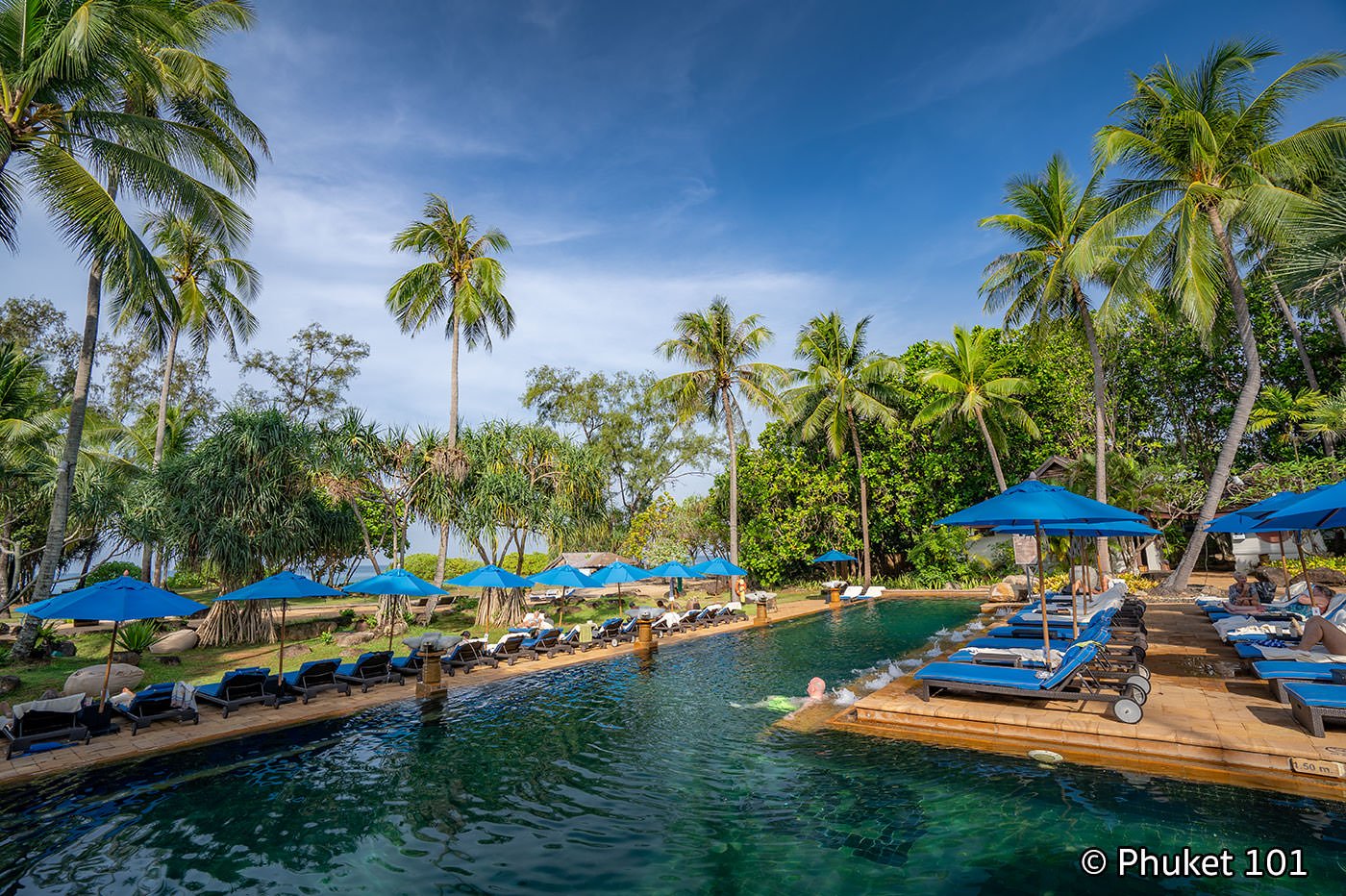 The Swimming Pools at JW Marriott Phuket Resort & Spa