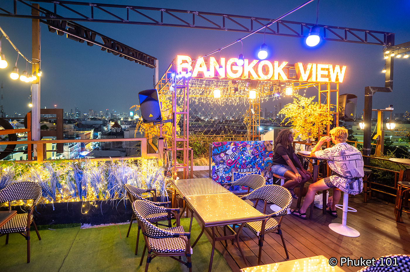 Rocco Rooftop Bar on Khaosan Road