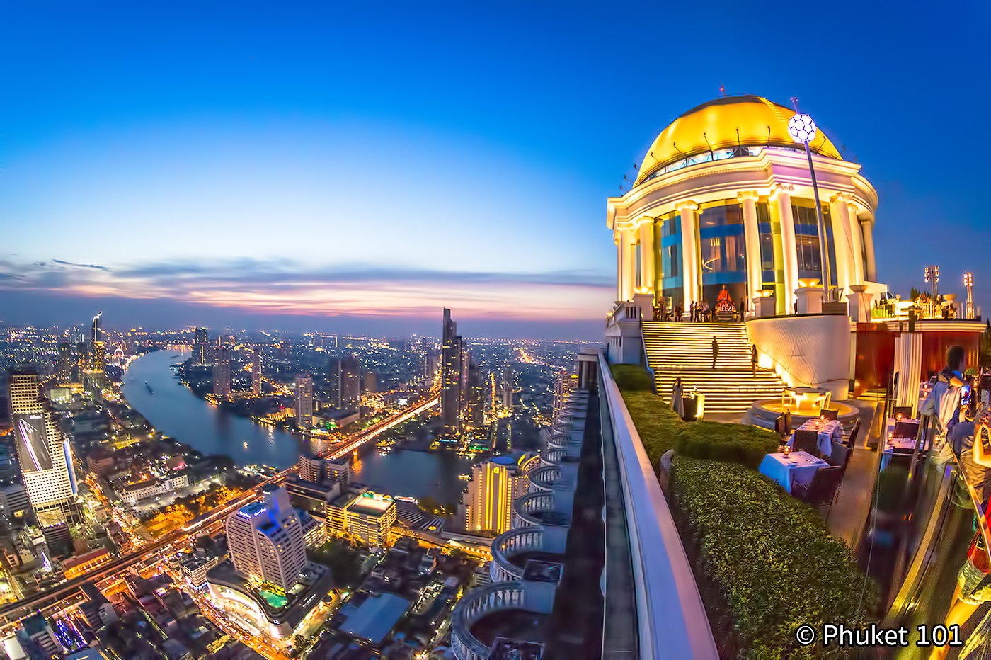 Sky Bar Rooftop Bar at Lebua Bangkok