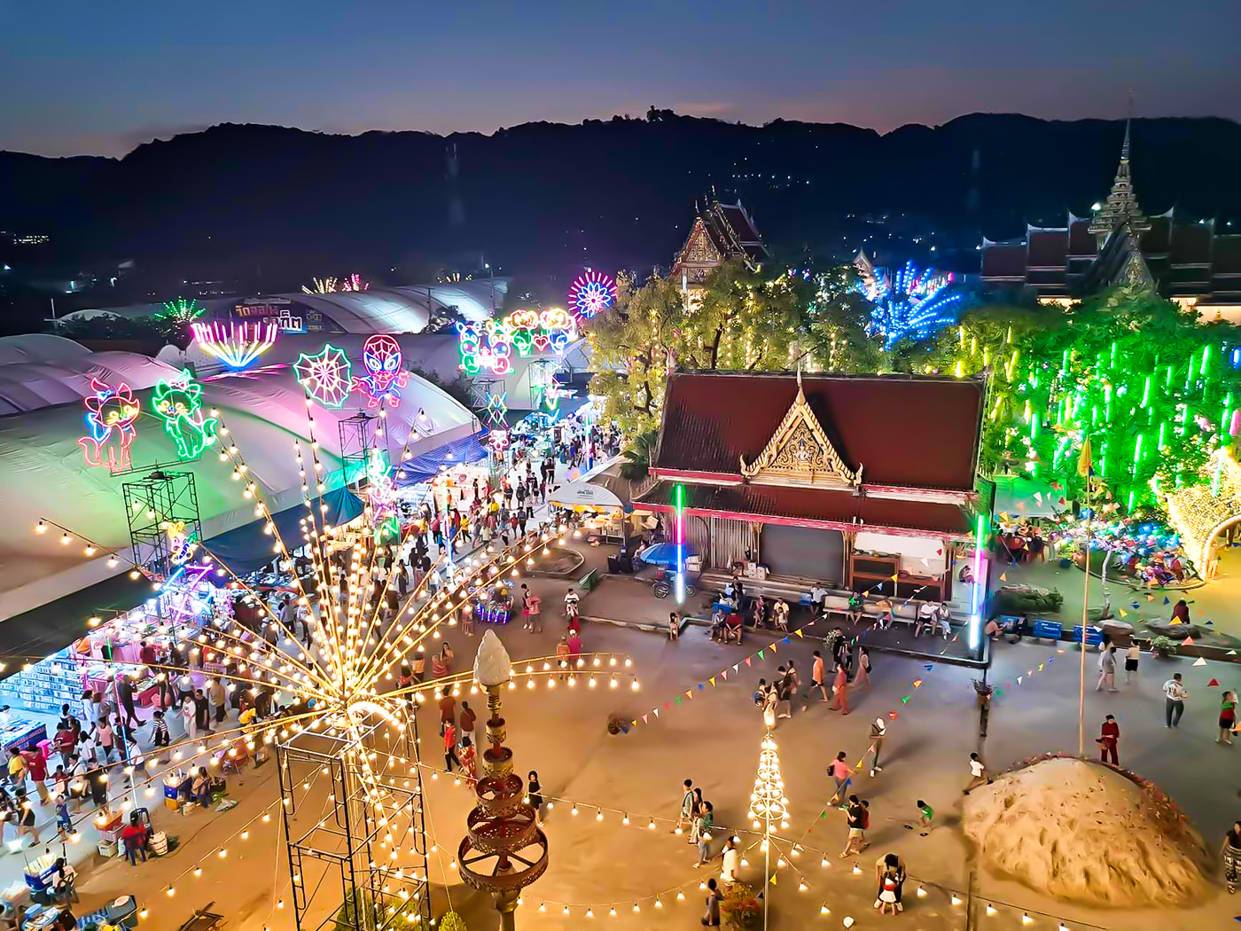 Wat Chalong Fair in Phuket