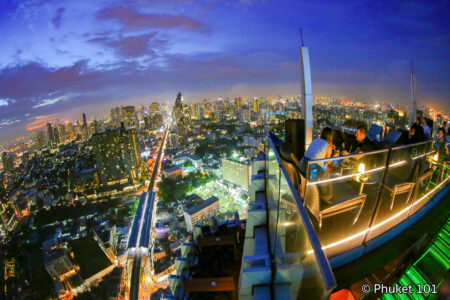 Octave Rooftop Bar Bangkok presso il Marriott Hotel Sukhumvit