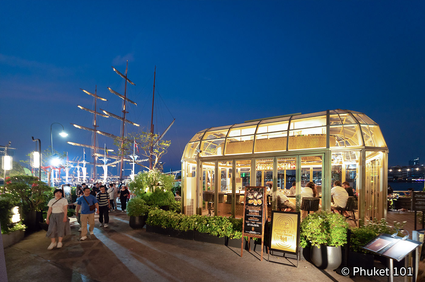 The Crystal Grill House at Asiatique Bangkok