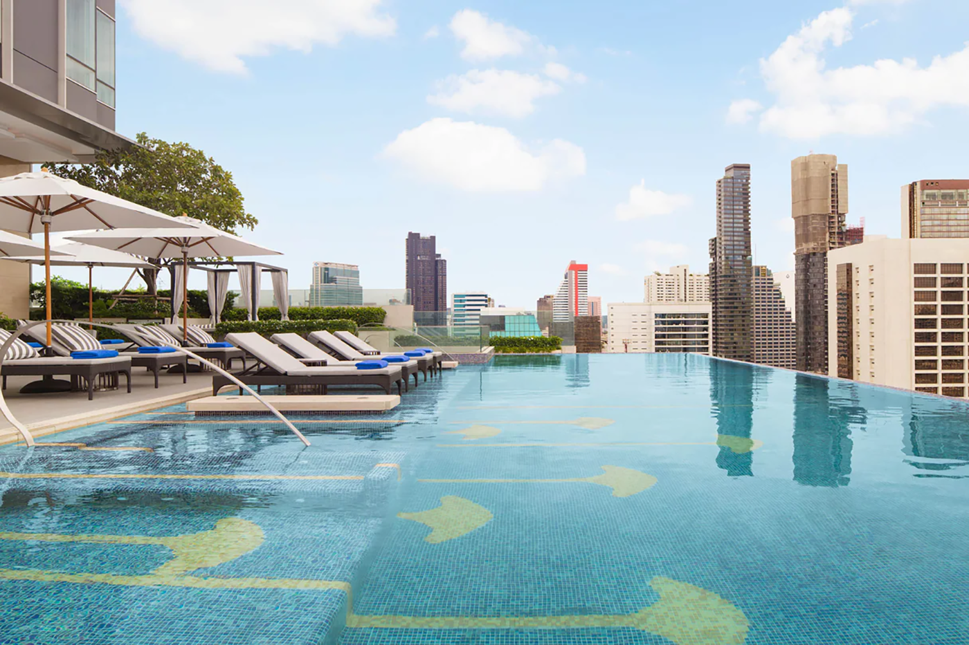 Отель Bangkok Marriott The Surawongse Silom, бассейн 1 1