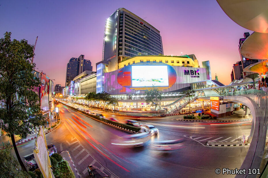 Siam-Bezirk in Bangkok