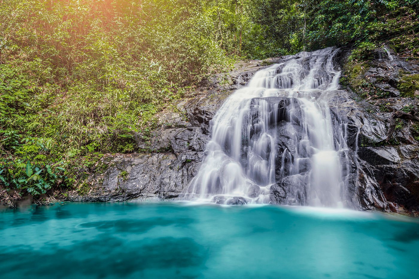 Ton Chong Fa Waterfall in Khao Lak