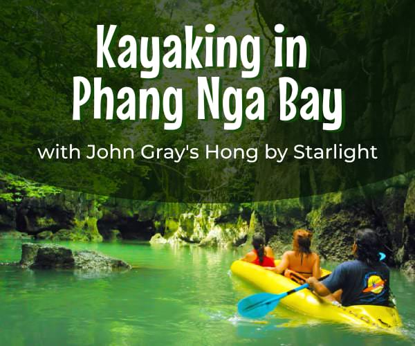 Kayaking in Phang Nga Bay with John Gray Sea Canoe