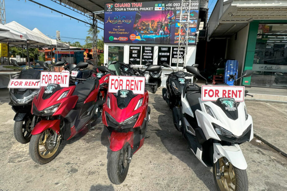 Scooter And Bike Rentals In Phuket - PHUKET 101
