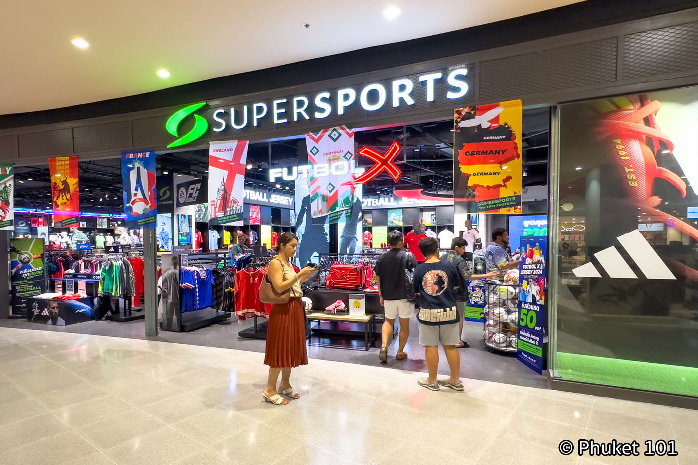 SuperSports at Central Phuket Shopping Mall
