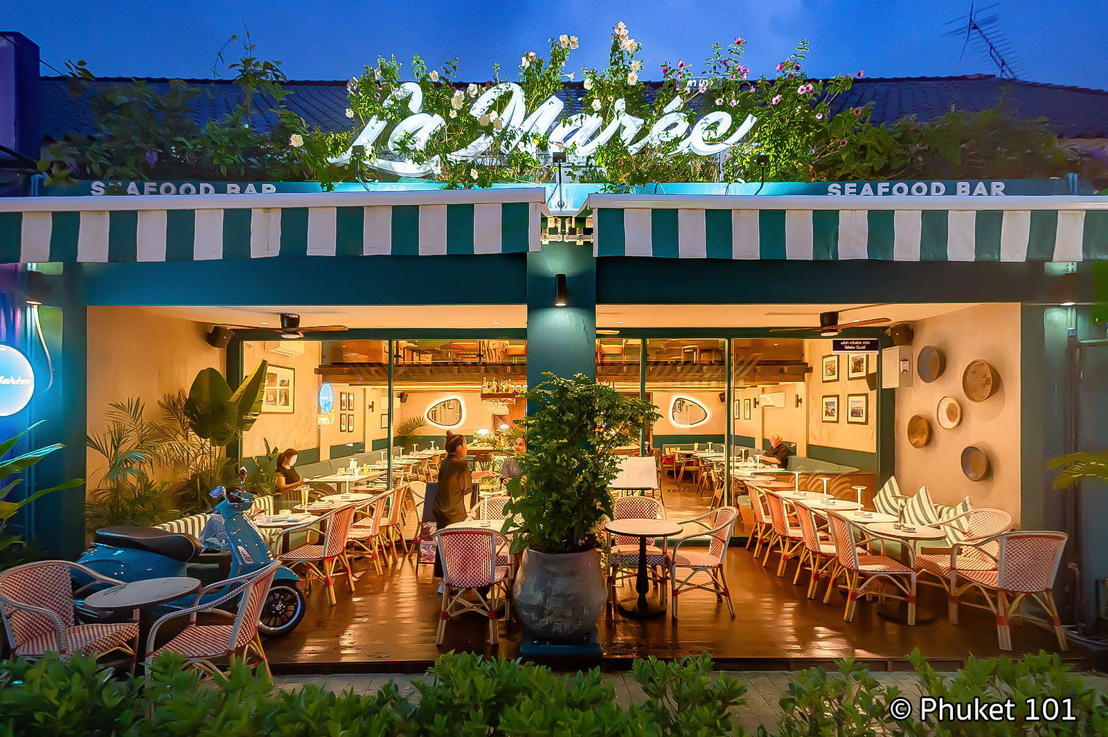 La Marée restaurant in Bang Tao Beach