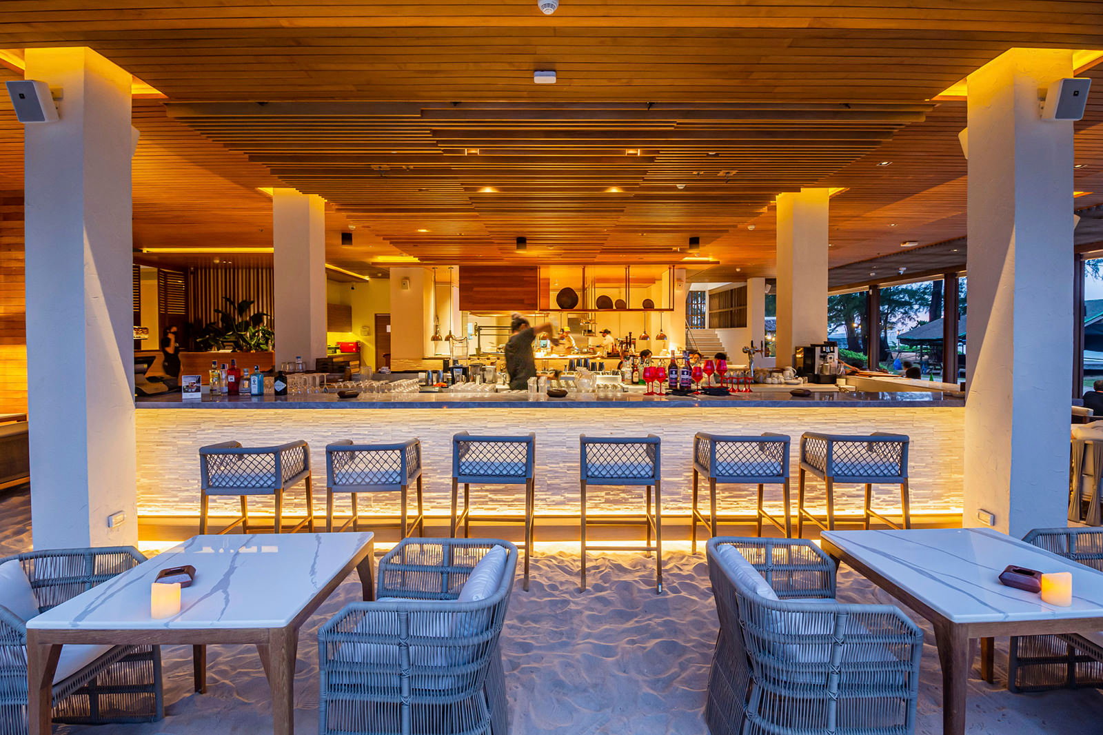 Sand Box Beachfront Bar & Eatery at Renaissance Phuket Resort & Spa