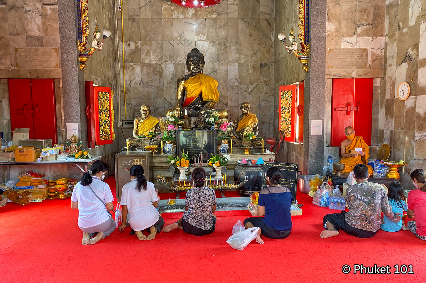 Wat Ladthi Wanaram in Phuket Island