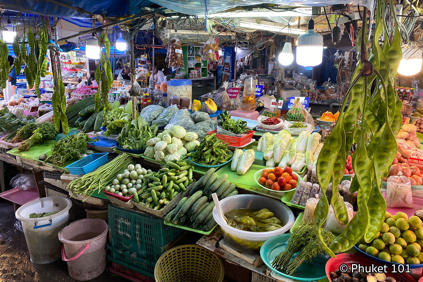 Ranong Main Market in Phuket Town