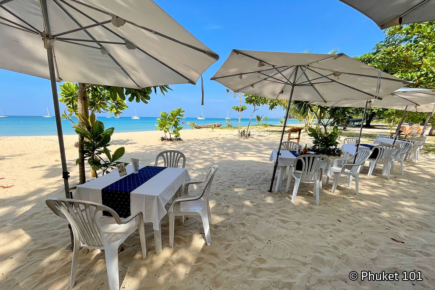 Sea Almond Restaurant on Nai Yang Beach