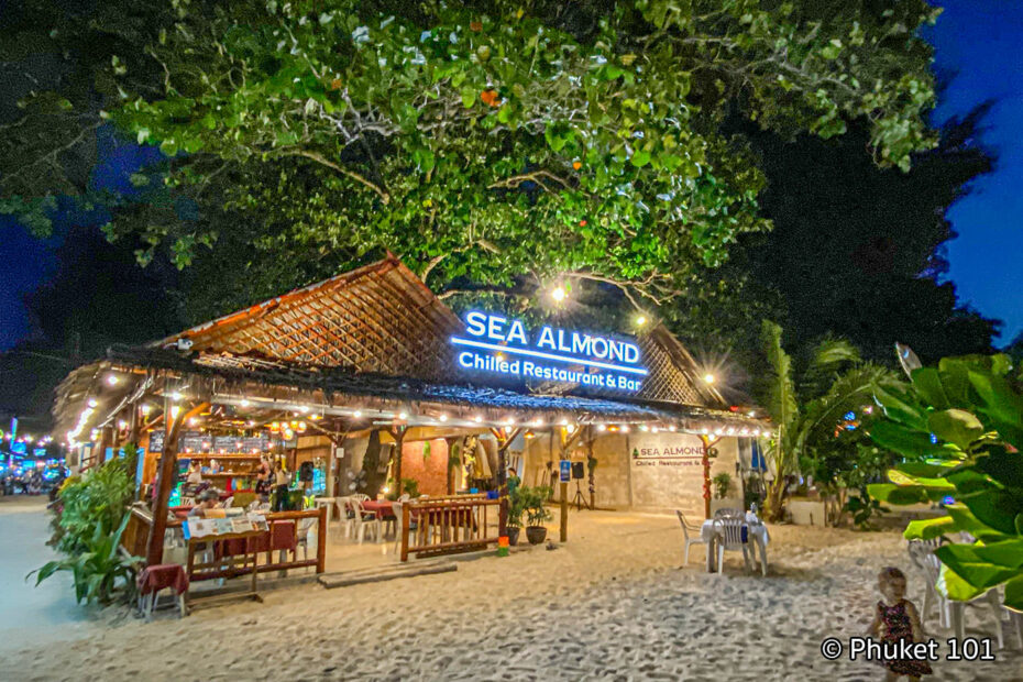 Sea Almond Restaurant on Nai Yang Beach
