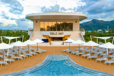 7th Floor Restaurant & Bar at Sole Mio Hotel in Bangtao Beach