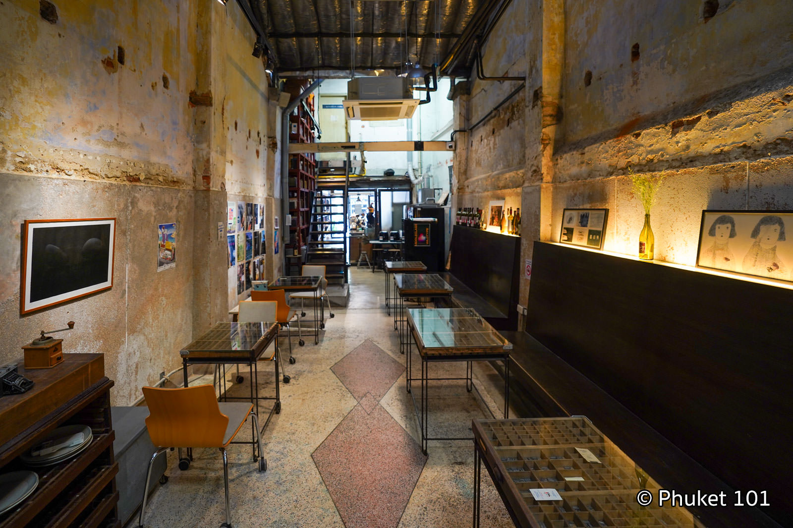 Bookhemian Cafe in Old Phuket Town