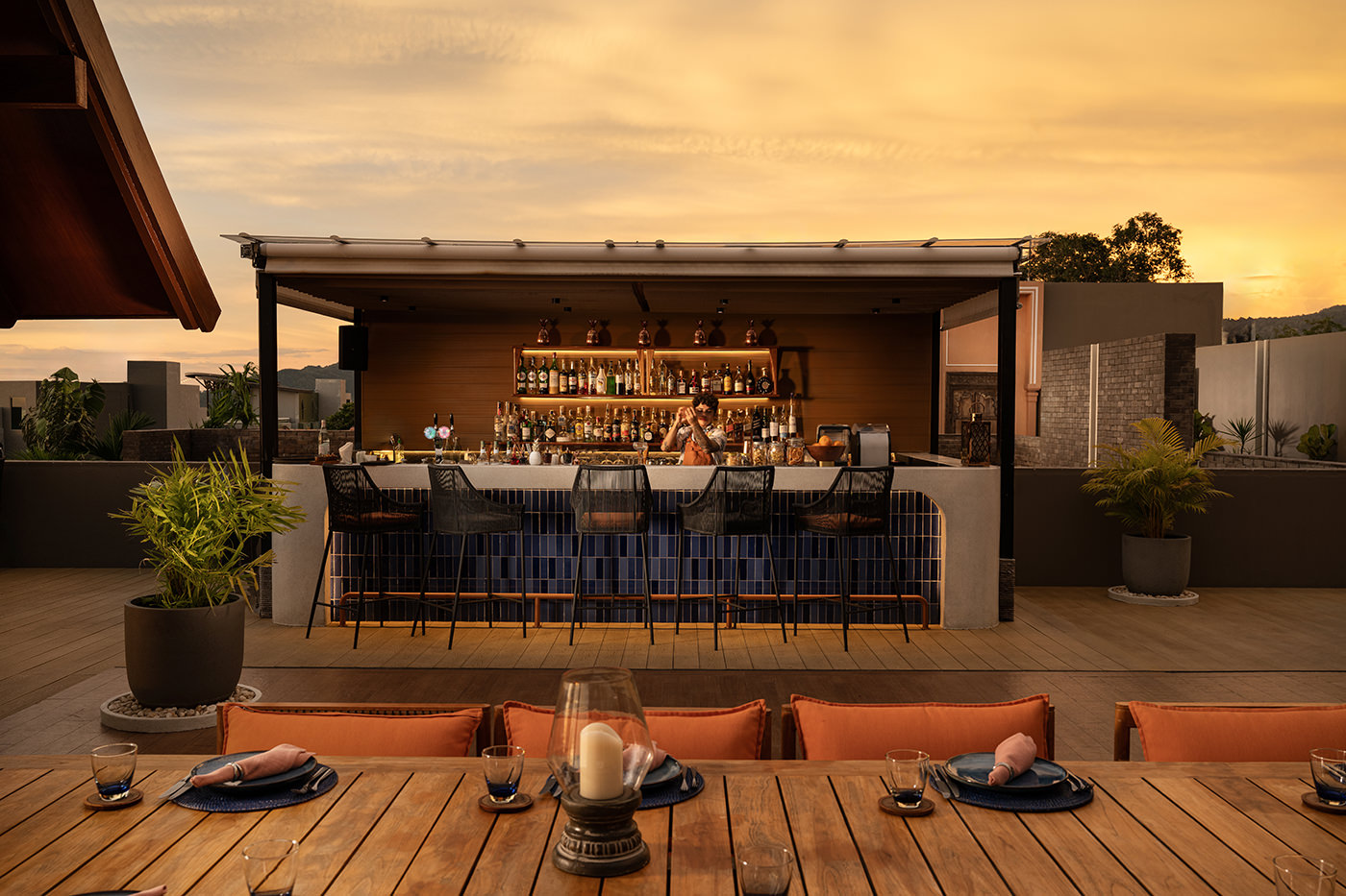 Sizzle Rooftop Restaurant