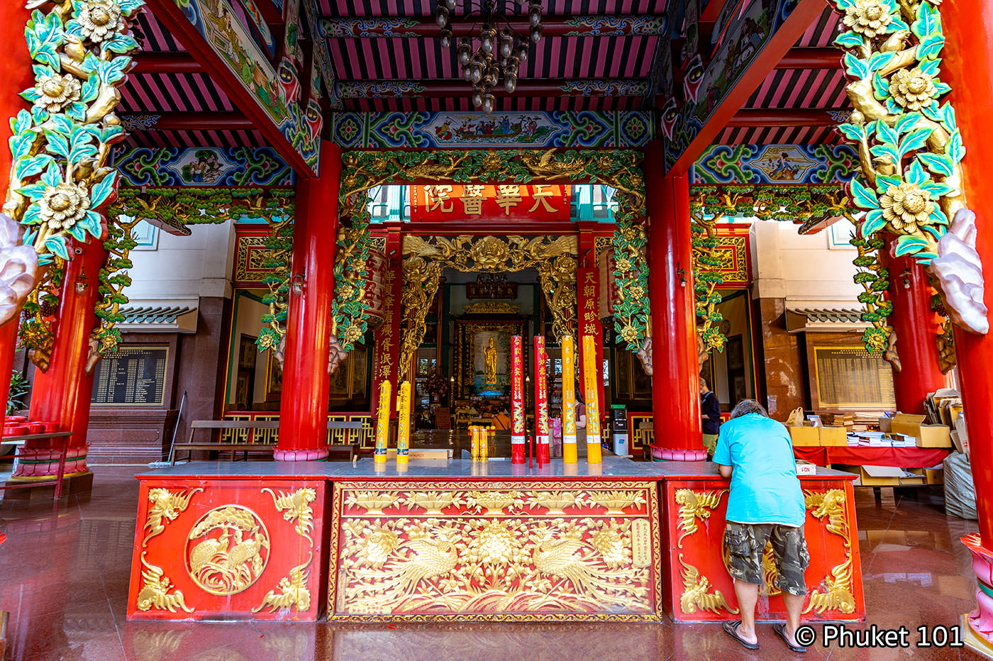 Kuan Yim Shrine (Thian Fa Foundation) in Bangkok Chinatown
