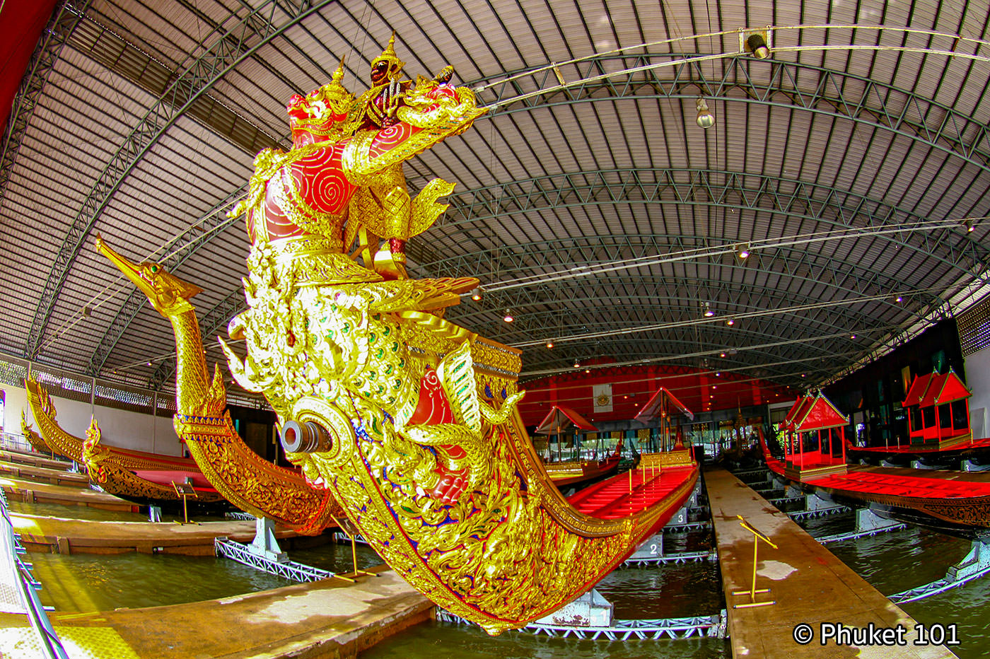 Royal Barges Museum in Thonburi, Bangkok