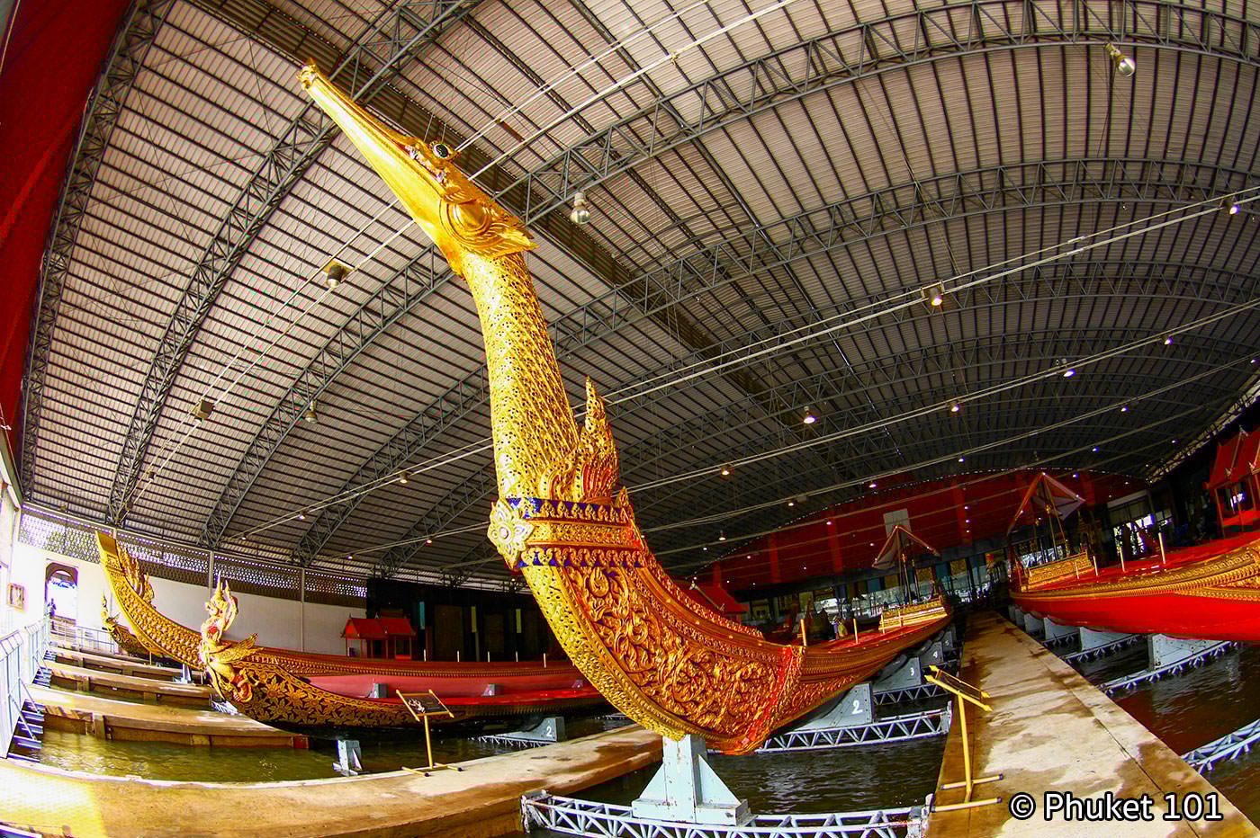Royal Barges Museum in Thonburi, Bangkok
