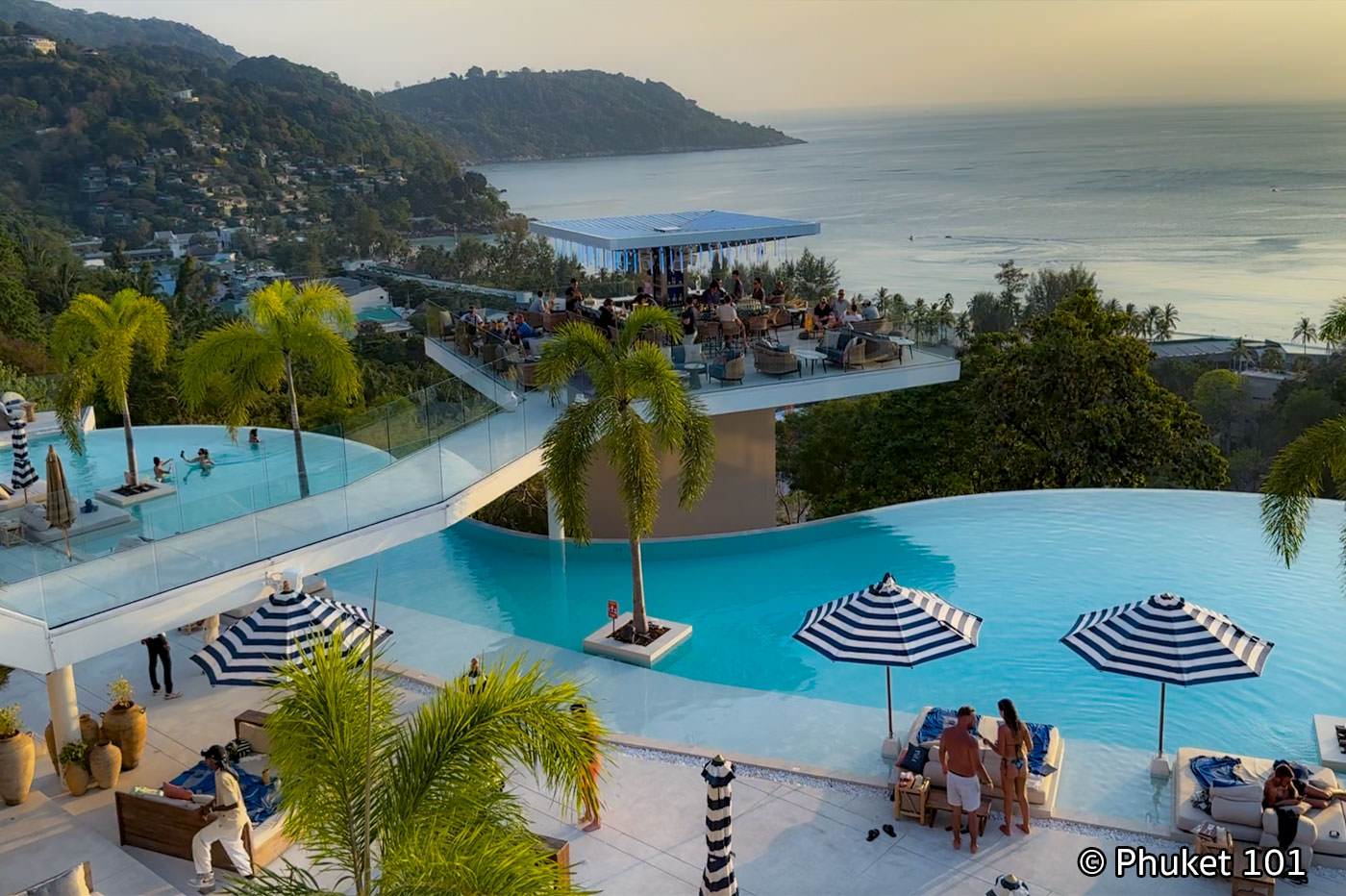 Fira Phuket - Panoramic Rooftop Bar over Kata Noi Beach in Phuket