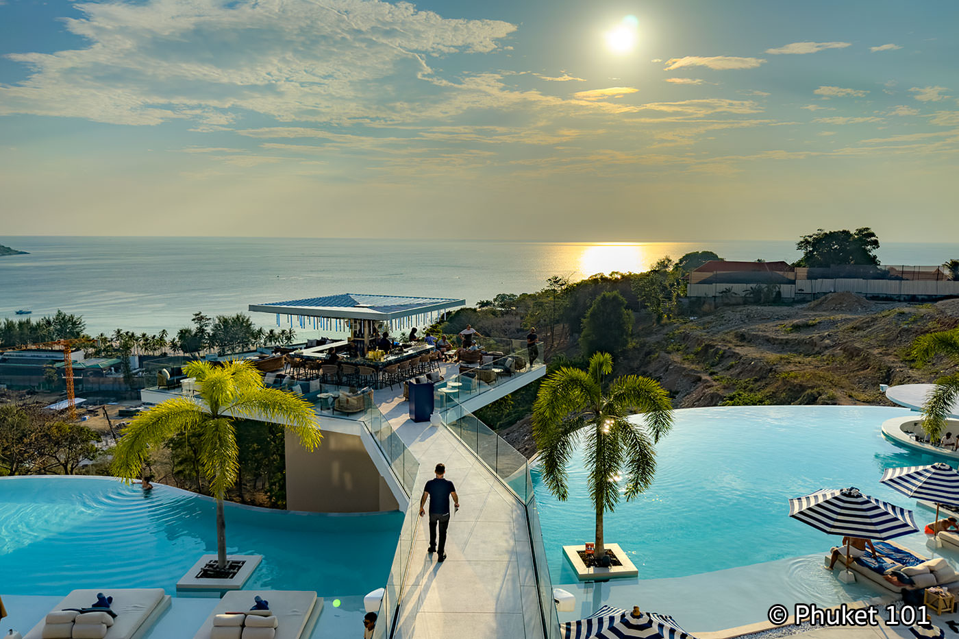 Fira Phuket - Panoramic Rooftop Bar over Kata Noi Beach in Phuket