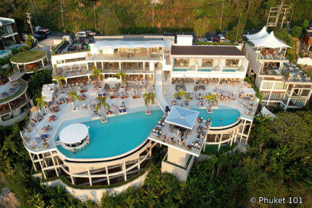 Fira Phuket - Panoramic Rooftop Bar over Kata Noi Beach in Phuket